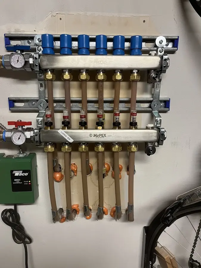 Plumber performing Leak Detection at a residential property in Newtown